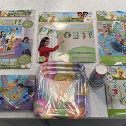 Tinker bell Party Decorations Supplies