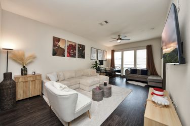 Neutral credenza and tv stand