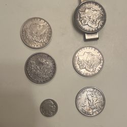 Morgan Silver Dollars Lot Silver Coin