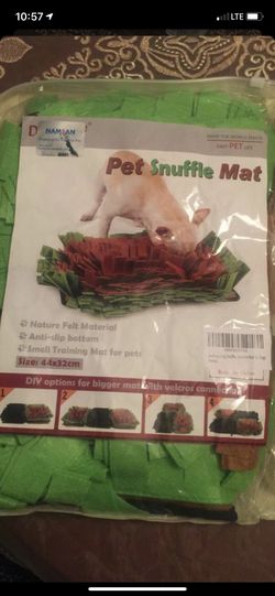 Pet Snuffle Mat. Perfect for Christmas gift for your pets
