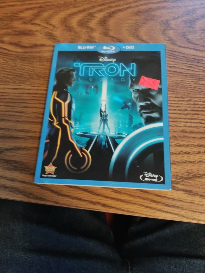 Blue Ray Dvd Movie Tron-Disney. I'm In Tacoma WA