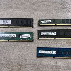 8GB desktop RAM memory DDR3 PC3-12800U