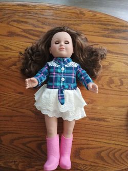 Walmart version of American doll