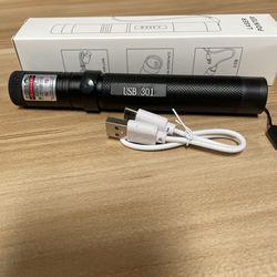 Green Laser Pointer Battery Built In USB Charge