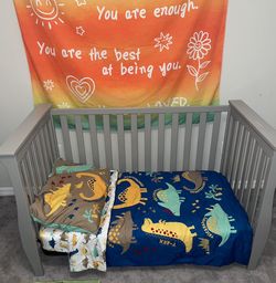 Delta Toddler Bedcrib w/crib mattress