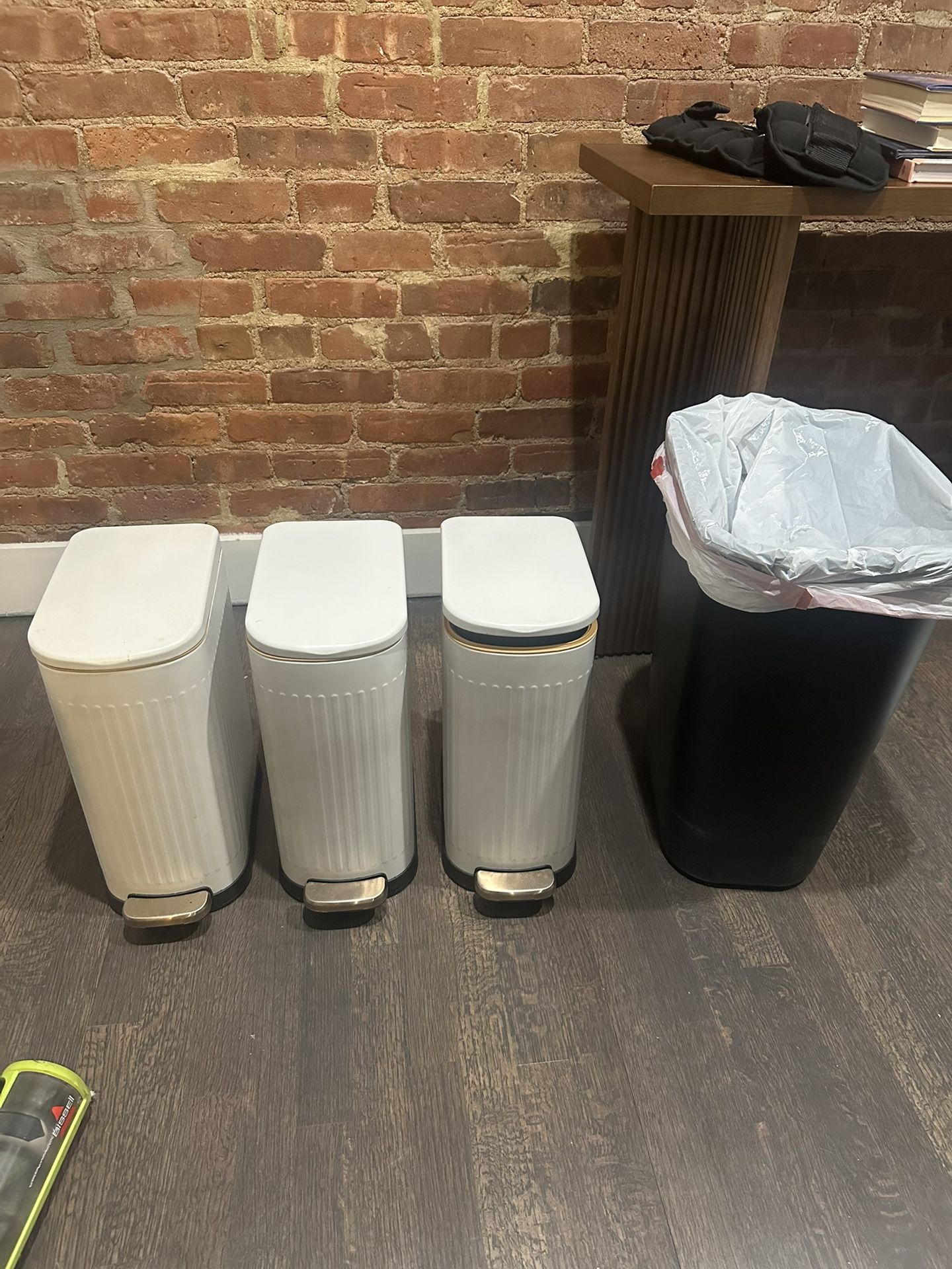 4 Trash Cans
