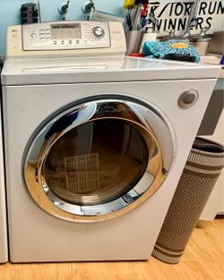 LG Front-Load Dryer White