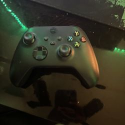 Xbox One With Black Controllers And Three Games