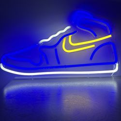 Gaming Neon Sign Sneaker NEW