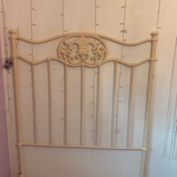 Twin Metal Bed Frame W/ Mattress