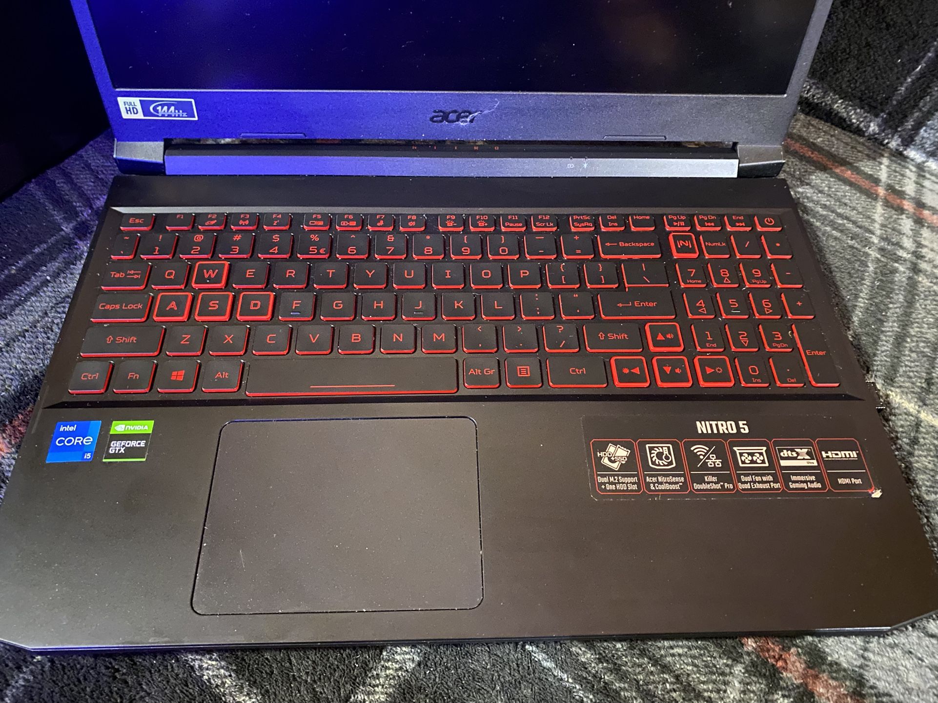 Gaming Laptop Acer Nitro 5 Upgraded Like New