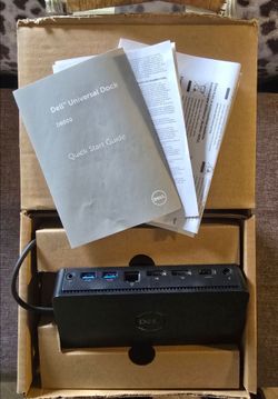 "REDUCED PRICE " Dell Universal Dock D6000 new in box w/ power adapter