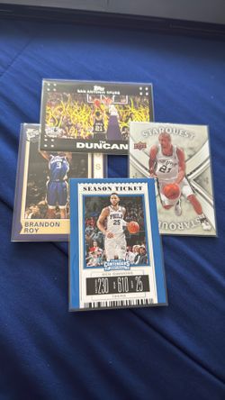 Card Lot 2 Tim Duncan RC BRANDON ROY 1 Ben Simmons Card 