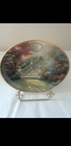 Thomas Kinkade Plate