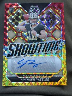 Spencer Rattler Rookie Auto 2024 Mosaic