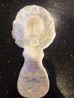 Precious moment spoon holder