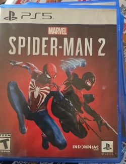 Spider-Man 2 PS5 disc included.