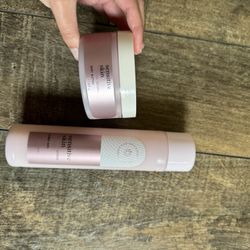 Bath And Body Works Sensitive Skin Bubble Bath and Cream Set