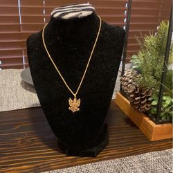 Real Gold Chain and Pendant For The Present
