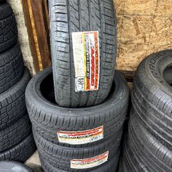 SET OF FOUR NEW TIRES 255/40/19 ARROYO GRANDSPORT ALL SEASON INCLUDING MOUNT AND BALANCE, ASK ME FOR SIZES AND BRANDS