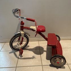 Radio Flyer Dual Deck Metal Tricycle