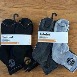 NWT Timberland cushioned men’s quarter socks 12 pairs 
