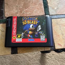 Genesis Sonic 3D Blast 