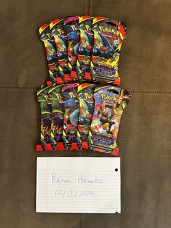 Pokemon Phantasmal Flames Booster Packs