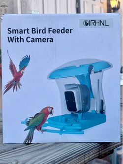 New Smart Bird Feeder with Camera + Solar Panel | 2K HD AI Bird ID