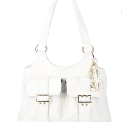 NWOT No Boundaries Fashion 4-Poster Bag, Ivory, Women’s