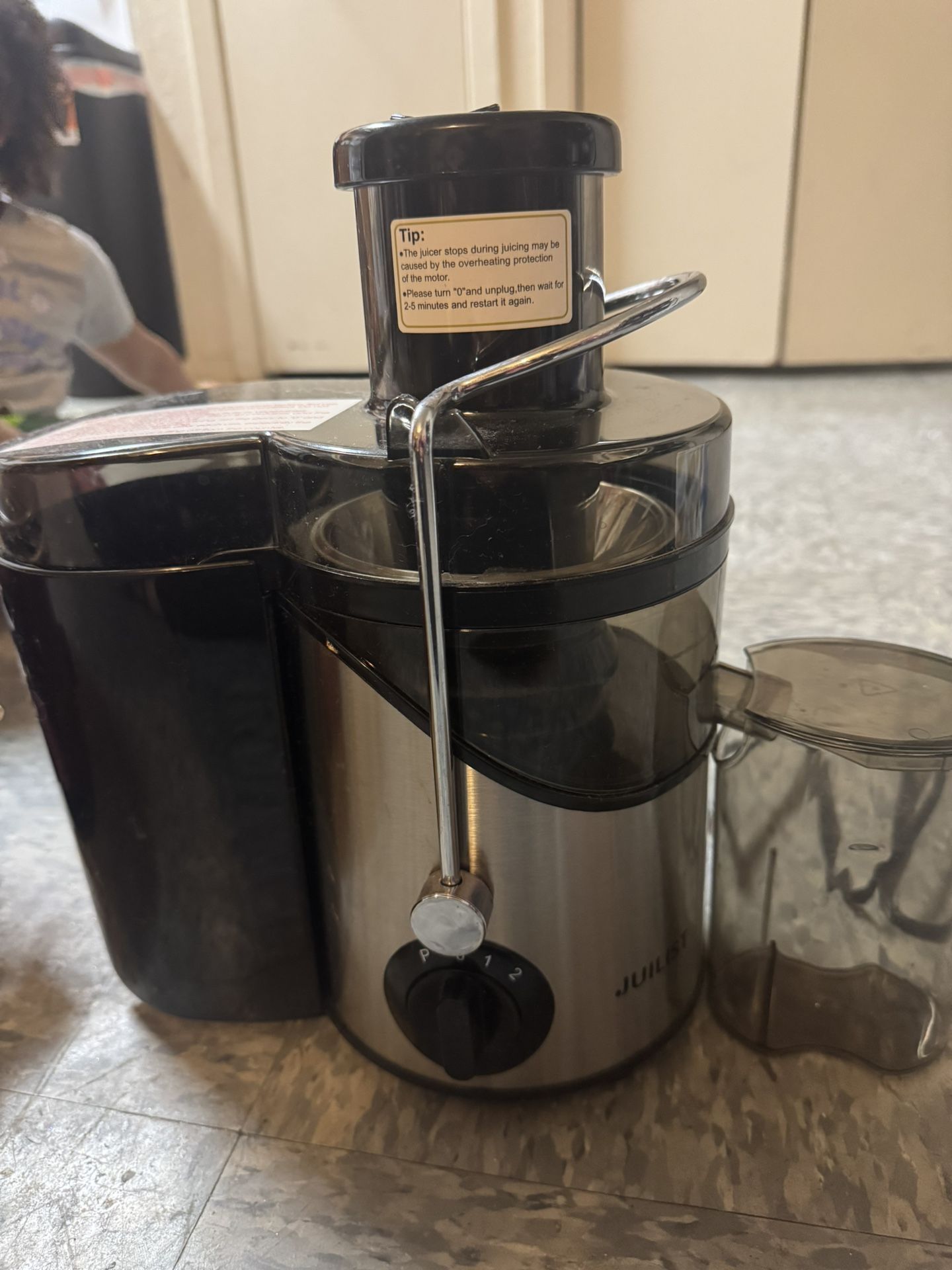 Juicer Extractor Easy Clean, 3 Speeds Control, Stainless Steel BPA Free