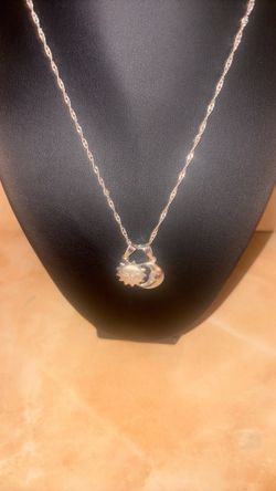 .925 Sun and Moon Pendent (Pendent Only)
