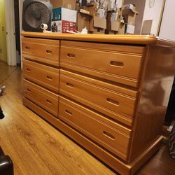 Birch Color Bedroom Set
