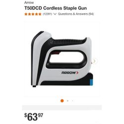 Cordless Staple Gun .
