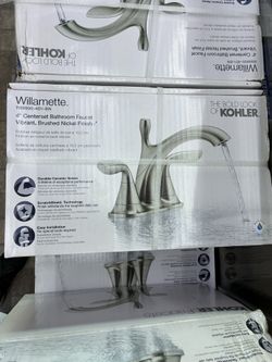 Kohler Willamette 4" Centerset Bathroom Faucet