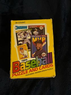 1989 Donruss Baseball 36 Unopened Wax Packs – Griffey Jr. RC