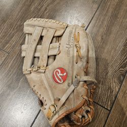 Rawlings Leather Baseball Glove 
