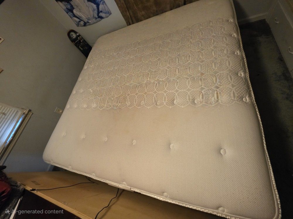King Size Mattress + Box Springs