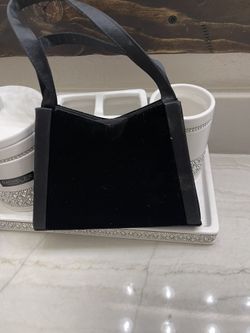 Black Velvet Small Cocktail Purse