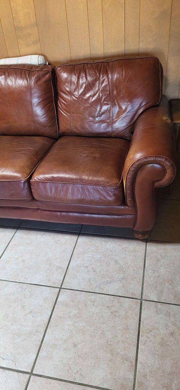 Leather Couch
