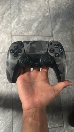 PS5 DualSense Wireless Controller Gray Camo