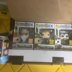 Funko Pops Feddys