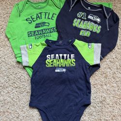18 month Seahawks Onesies