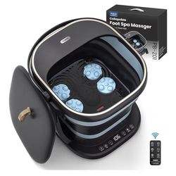 Puboo Collapsible Heated Foot Spa With Remote (PB-Z01)