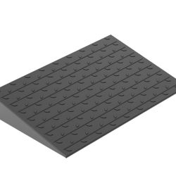 Threshold Ramp for Doorway 4" Rise,Wheelchair Ramp with Non-silp Surface, 5500 LBS Capacity Driveway Curb Ramps for Home Entry, Driveway and Curb