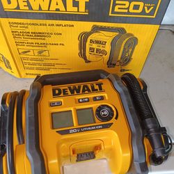 DEWALT
20V MAX Cordless Electric Portable Inflator (Tool Only) Solo se provo