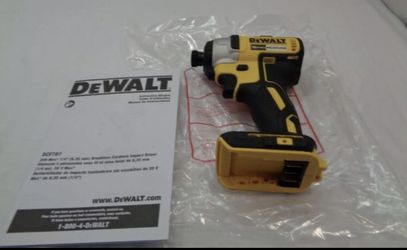 DEWALT 20V MAX BRUSHLESS 1/4" IMPACT DRIVER ( BARE TOOL) - NEW