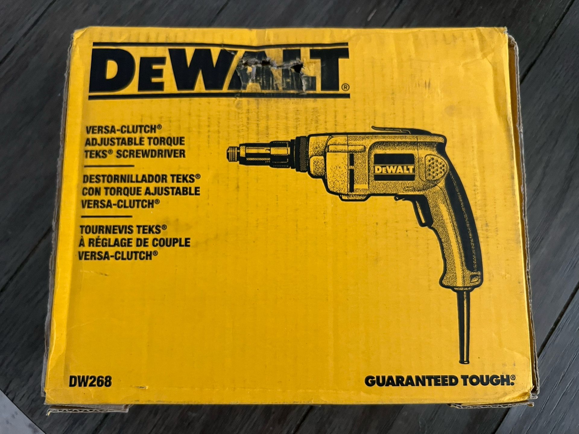 Dewalt Versa Clutch Screwdriver DW268