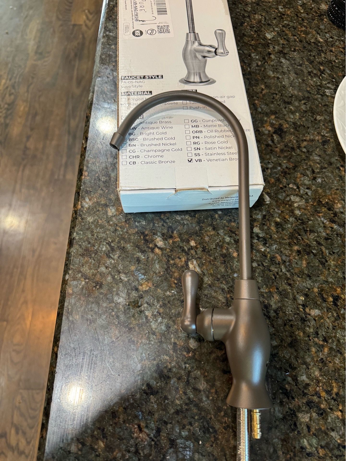 Filter water faucet
