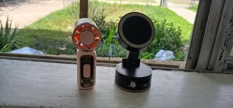 Carphone Mount and portable fan bundle